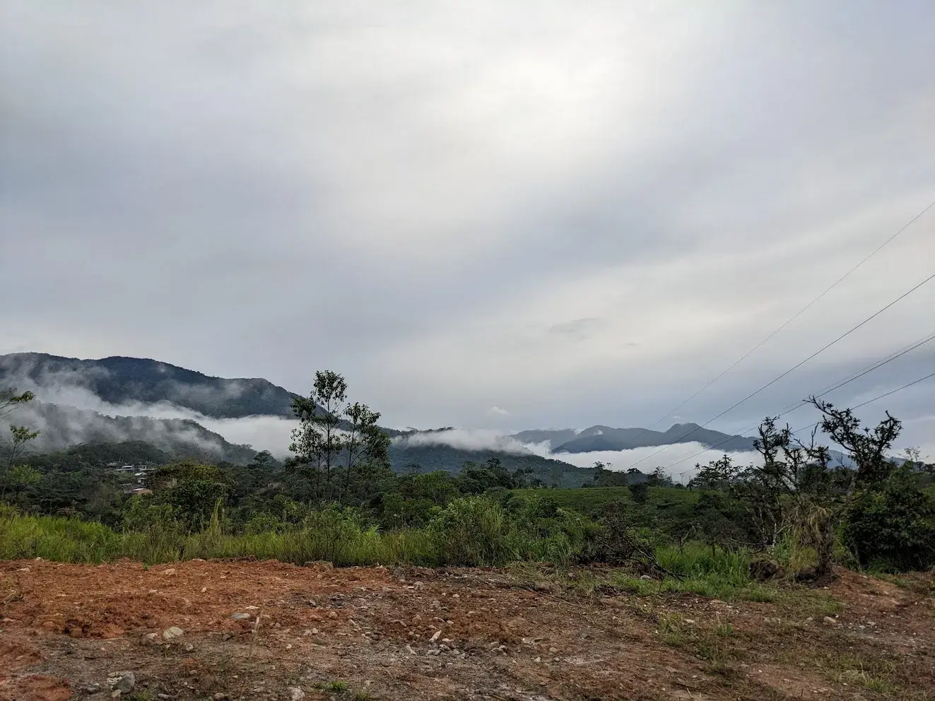 Paisaje del Pie de Monte Amazónico en los alrededores de Mocoa, Putumayo